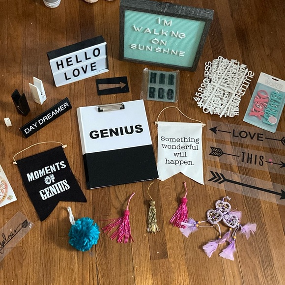 Other - Bedroom / college dorm room decor set